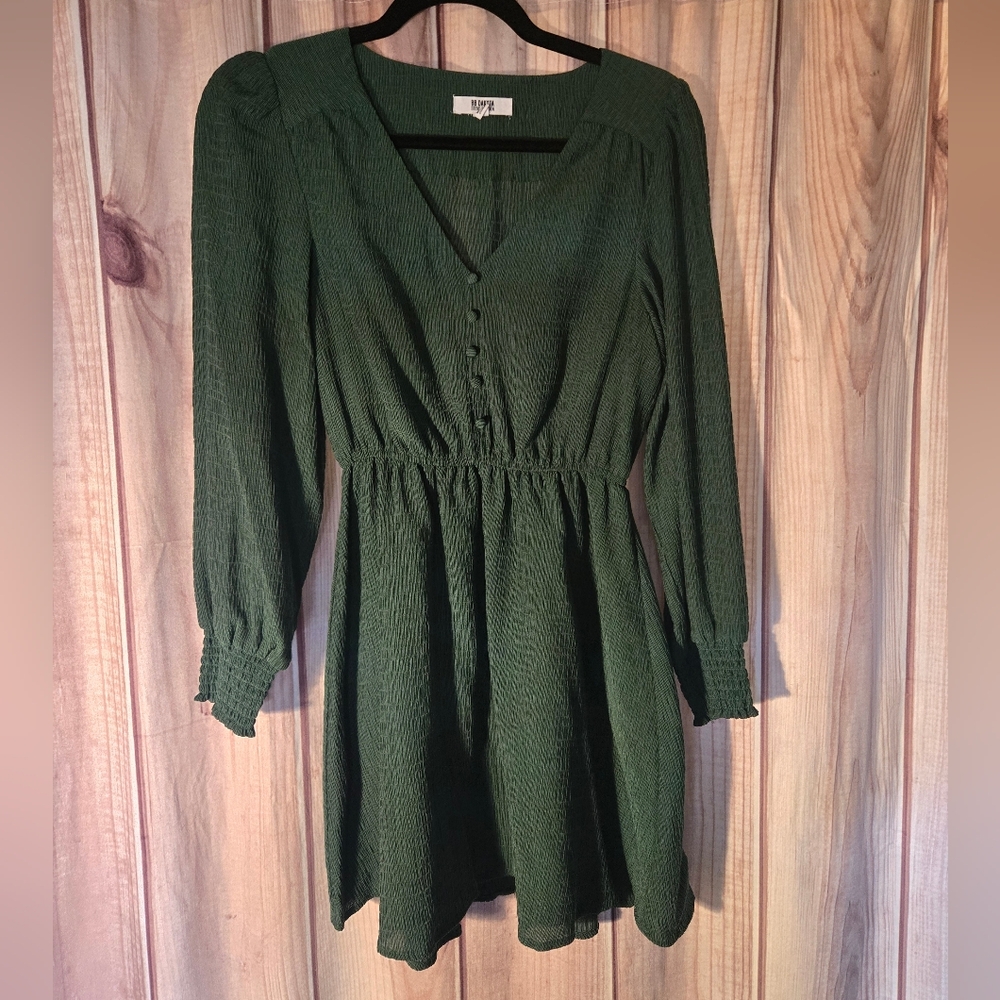 BB By Dakota Steve Madden Green Mini Dress